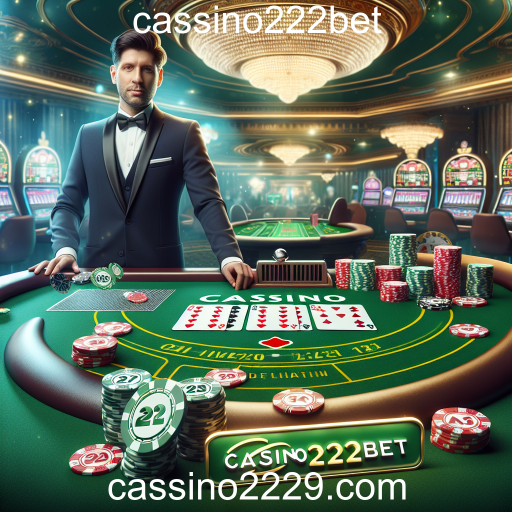 A Experiência Imersiva do Cassino Ao Vivo no cassino222bet